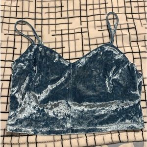 BuffBunny velvet tank top